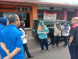 Pemantauan Bahasa di Tempat Awam di Rompin, Pahang.