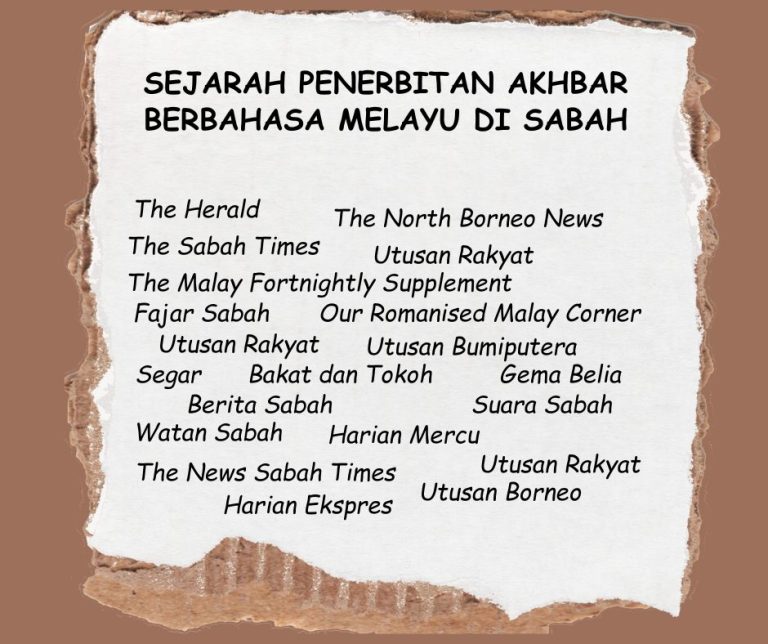 Sejarah Penerbitan Akhbar Berbahasa Melayu di Sabah