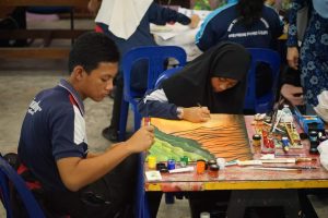 Pertandingan Catan Air Peribahasa Sekolah Menengah Peringkat Negeri Johor 2023