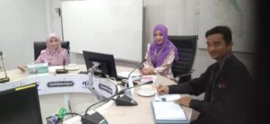 Perbincangan Kerjasama Program Kebahasaan DBP Wilayah Timur dengan Radio Manis fm dan Radio Terengganu fm