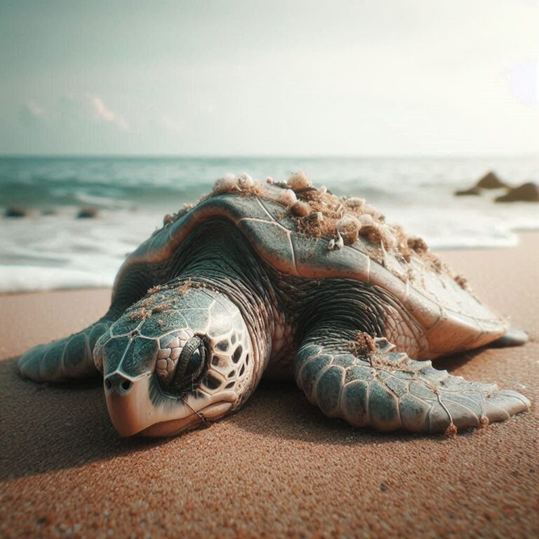 Tangisan Penyu di Bibir Pantai