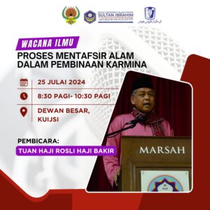 Wacana Ilmu: Proses Mentafsir Alam dalam Pembinaan Karmina