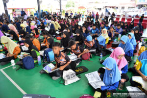 Majlis Perasmian Program Gerak Gempur Majalah Dalam Kelas (MDK) Kembali ke Sekolah Peringkat Negeri Melaka 2024