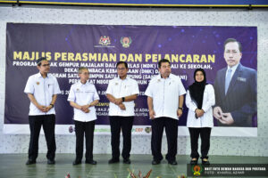 Majlis Perasmian Program Gerak Gempur Majalah Dalam Kelas (MDK) Kembali ke Sekolah Peringkat Negeri Johor 2024