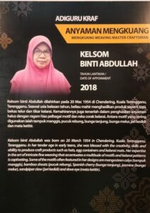 Adiguru Kraf Anyaman: Kak Ani Tidak Kedekut Ilmu