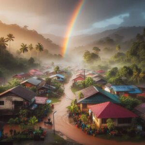 Bianglala di Sudut Senja