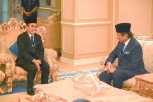 Kunjungan Hormat kepada Tuan Yang Terutama Tun Musa Haji Aman, Yang di-Pertua Negeri Sabah