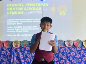 Bengkel Penataran Pantun di SK Kg. Minyak, Kudat
