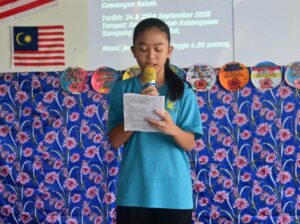 Bengkel Penataran Pantun di SK Kg. Minyak, Kudat