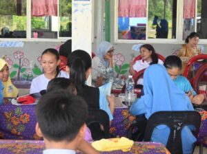 Bengkel Penataran Pantun di SK Kg. Minyak, Kudat