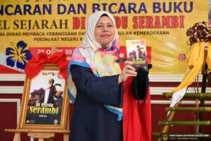 Pelancaran dan Bicara Buku Novel Sejarah Di Perdu Serambi sempena Dekad Membaca Kebangsaan dan Sambutan Bulan Kemerdekaan Peringkat Negeri Kelantan 2025