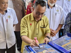 Majlis Pelancaran Stesen Buku SK Sengkang, Tangkak, Johor