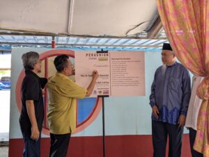 Majlis Pelancaran Stesen Buku SK Sengkang, Tangkak, Johor