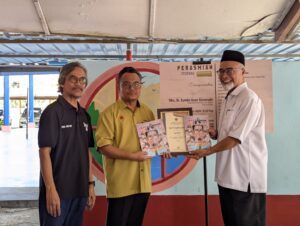 Majlis Pelancaran Stesen Buku SK Sengkang, Tangkak, Johor