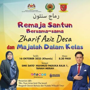 Remaja Santun Bersama-sama Zharif Aziz Desa dan Majalah Dalam Kelas