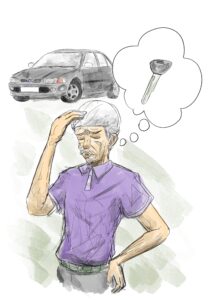 Lelaki yang Kehilangan Kunci