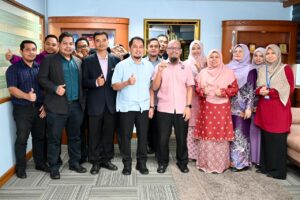 Lawatan Kerja Timbalan Ketua Pengarah (Operasi) dan Ketua Bahagian Pentadbiran Am ke DBP Wilayah Timur