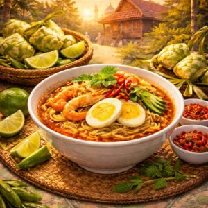 Aku, Emak dan Laksa