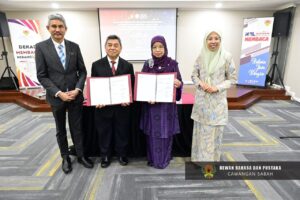 Majlis Menandatangani Perjanjian Kerjasama (MoA) Penerbitan Buku Bergambar Kanak-kanak antara  Dewan Bahasa dan Pustaka (DBP) dengan Universiti Malaysia Sabah (UMS)