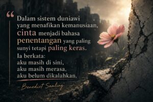 Menulis Tentang Cinta Ketika Dunia Semakin Retak