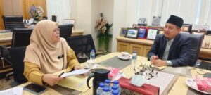 Kunjung Hormat Pengarah DBP Wilayah Timur kepada Timbalan Pengerusi Jawatankuasa Pendidikan, Pengajian Tinggi, Teknologi Hijau, Digital dan Inovasi Negeri Kelantan