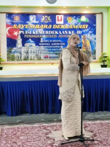 Sayembara Deklamasi Puisi Kemerdekaan Ke-40 Peringkat Negeri Johor
