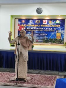 Sayembara Deklamasi Puisi Kemerdekaan Ke-40 Peringkat Negeri Johor